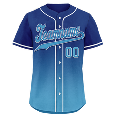 Custom Blue Fade Fashion Personalized Authentic Baseball Jersey BSBJ01-D0a70fd