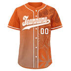 Custom Orange Classic Style Personalized Authentic Baseball Jersey BSBJ01-D020160-4