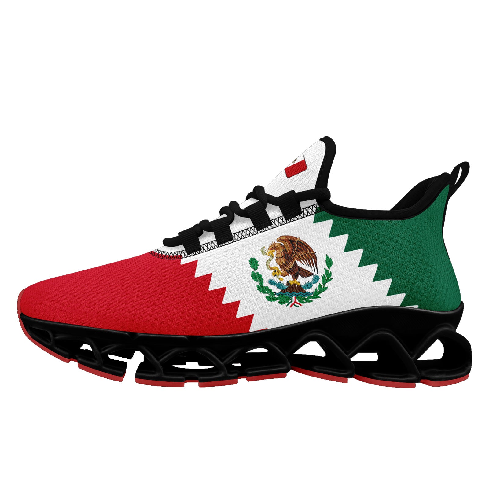 Custom 2026 World Cup Mexico Sneakers DIY Country Flag Running Shoes Lightweight Sport Shoes Gift for Football Fans Personalized Team Name and Logo FN003XD-F023050-3