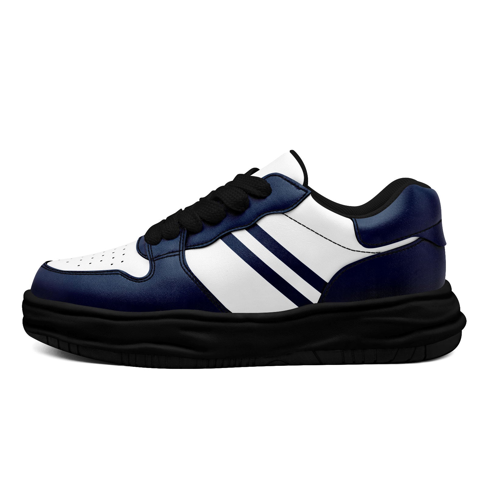 Custom Blue White Dallas Shoes Personalized Sneaker FN032-D020389-9