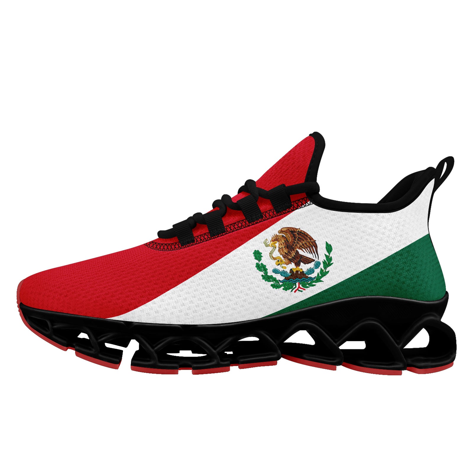 Custom 2026 World Cup Mexico Sneakers DIY Country Flag Running Shoes Lightweight Sport Shoes Gift for Football Fans Personalized Team Name and Logo FN003XD-F023050-4