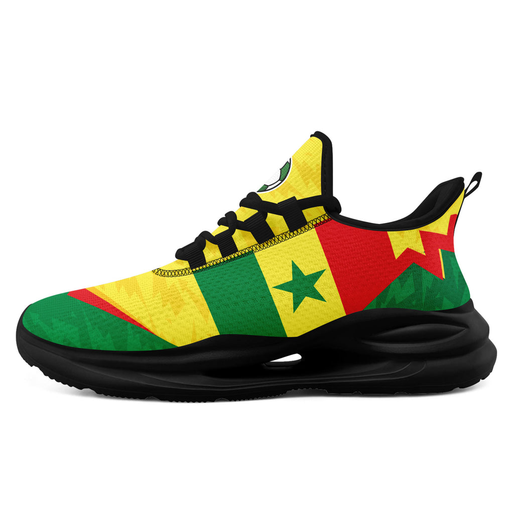 Custom Senegal 2026 World Cup Sneakers DIY Country Flag Running Shoes Lightweight Sport Shoes Gift for Football Fans Personalized Team Name and Logo FN079-F009079-4