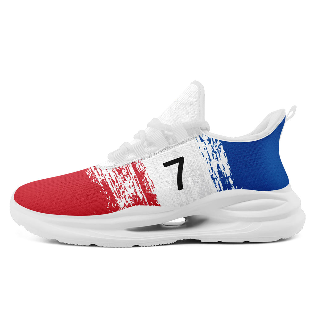 Custom South Korea 2026 World Cup Sneakers DIY Country Flag Running Shoes Lightweight Sport Shoes Gift for Football Fans Personalized Team Name and Logo FN079-F009118-3