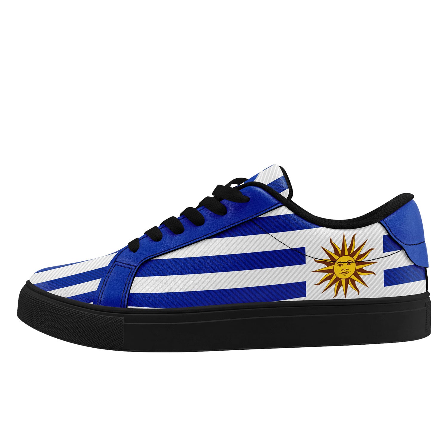 Custom Uruguay 2026 World Cup Sneakers DIY Country Flag Running Shoes Lightweight Sport Shoes Gift for Football Fans Personalized Team Name and Logo FN023-F009096-4