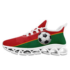 Custom Morocco 2026 World Cup Sneakers DIY Country Flag Running Shoes Lightweight Sport Shoes Gift for Football Fans Personalized Team Name and Logo FN003XD-F009086-3