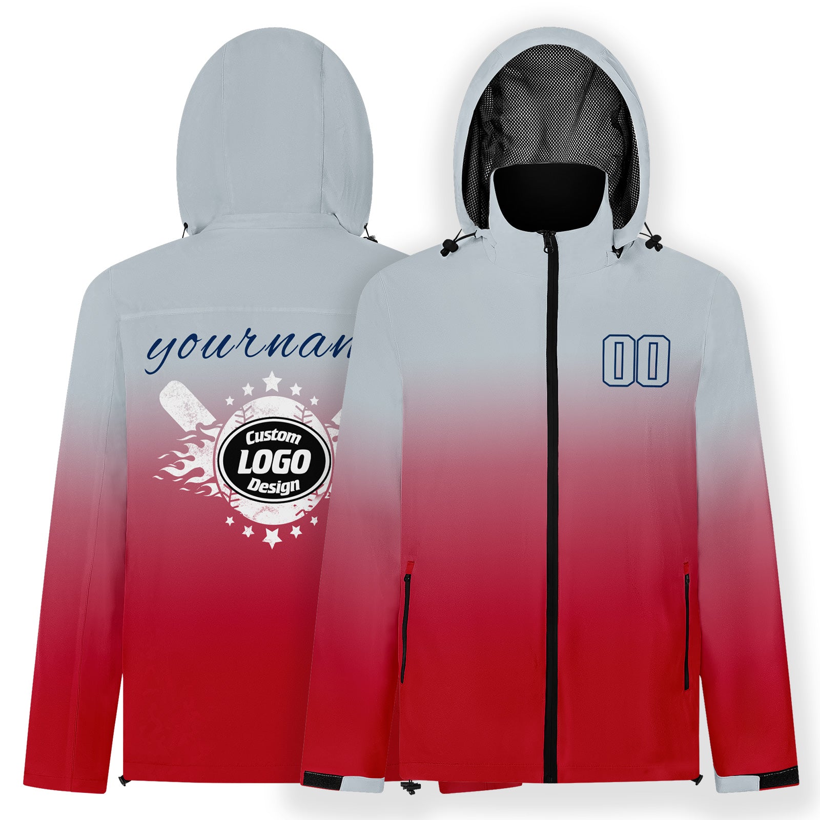 Custom Baseball Outerwear and Hat Combo Offer Personalized Combo ZH-E025020-14