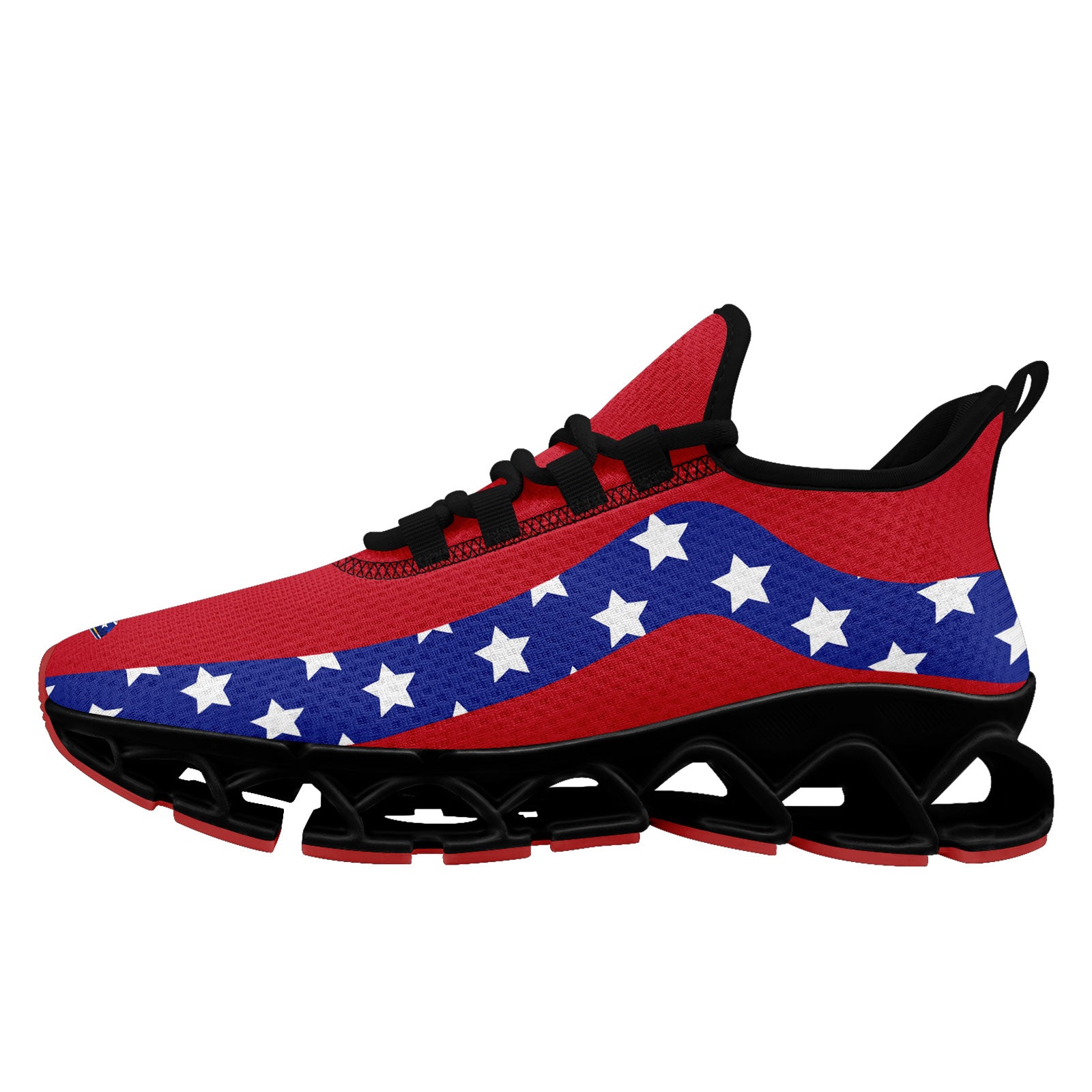Custom United States 2026 World Cup Sneakers DIY Country Flag Running Shoes Lightweight Sport Shoes Gift for Football Fans Personalized Team Name and Logo FN003XD-F028038-1