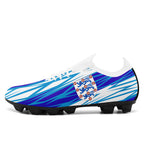 Custom England 2026 World Cup Sneakers DIY Country Flag Running Shoes Lightweight Sport Shoes Gift for Football Fans Personalized Team Name and Logo SC02-F020025-4