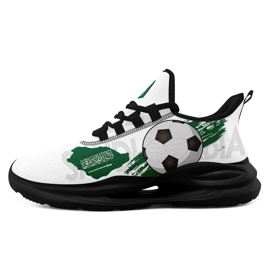 Custom Saudi Arabia 2026 World Cup Sneakers DIY Country Flag Running Shoes Lightweight Sport Shoes Gift for Football Fans Personalized Team Name and Logo FN079-F009093-5