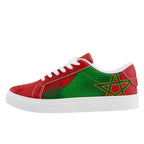 Custom Morocco 2026 World Cup Sneakers DIY Country Flag Running Shoes Lightweight Sport Shoes Gift for Football Fans Personalized Team Name and Logo FN023-F009097-4