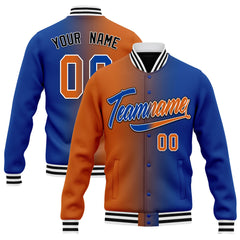 Custom Split Fashion Jacket Bomber Full-Snap Varsity Letterman Personalized Jacket FZ005-D028014-6