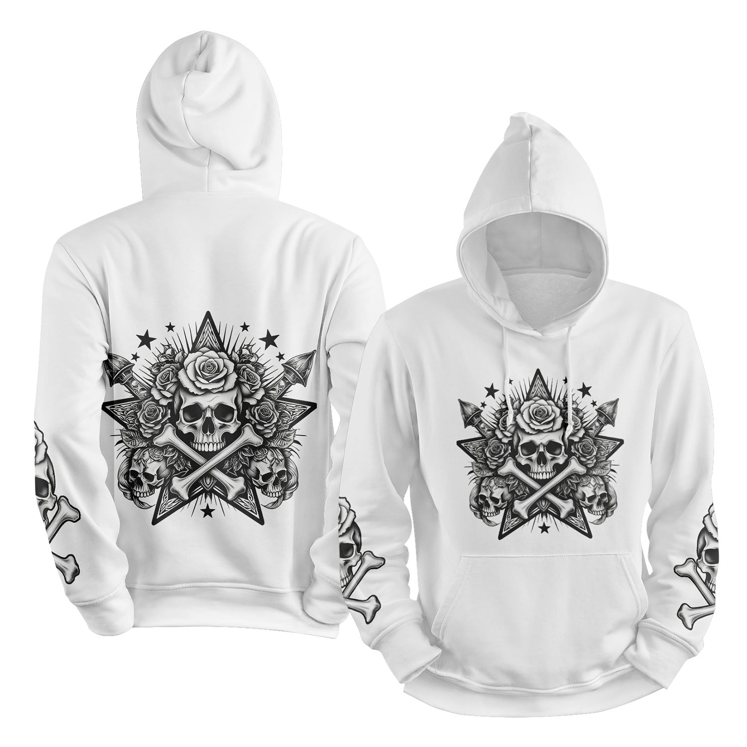 Custom Hoodie Hat and Shoes Combo Offer Personalized Combo ZH-E027001-1