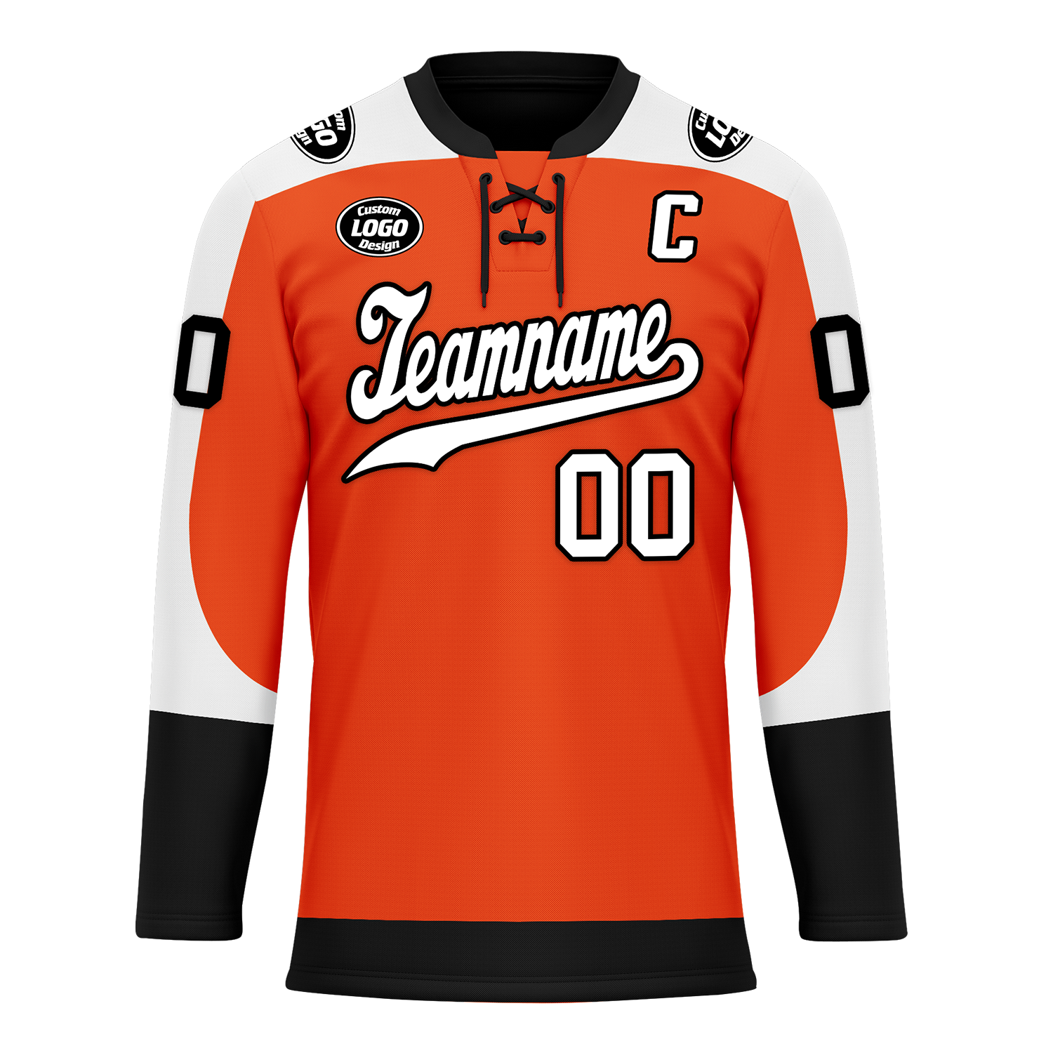 Custom Orange Personalized Hockey Jersey HCKJ01-D0a70ed