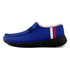 Custom Blue Red Buffalo Shoes Personalized Sneaker FN042-D020279-4