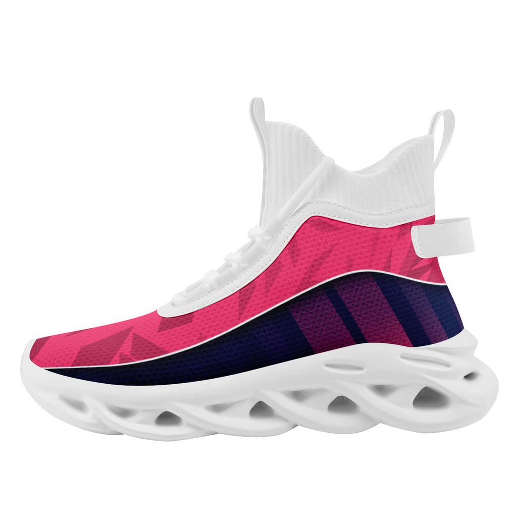 Custom Blue Pink Jersey MaxSoul Shoes and Hat Combo Offer Personalized Combo ZH-D020234-1