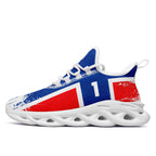 Custom 2026 World Cup Norway Sneakers DIY Country Flag Running Shoes Lightweight Sport Shoes Gift for Football Fans Personalized Team Name and Logo FN003-F027078-1