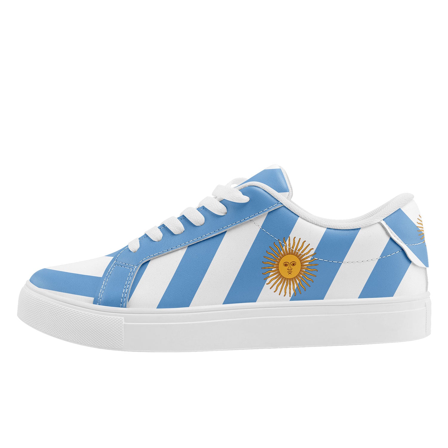 Custom 2026 World Cup Argentina Sneakers DIY Country Flag Running Shoes Lightweight Sport Shoes Gift for Football Fans Personalized Team Name and Logo FN023-F027051-3