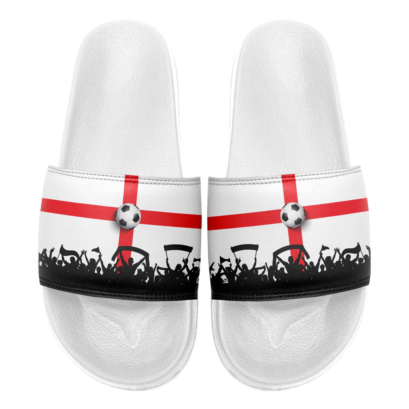Custom England 2026 World Cup Sneakers DIY Country Flag Running Shoes Lightweight Sport Shoes Gift for Football Fans Personalized Team Name and Logo FN056-F020033-4