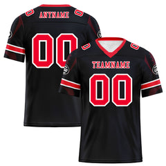 Custom Blue Houston Football Jersey and Sports Shoes Combo Offer Personalized Combo ZH-D025008-10