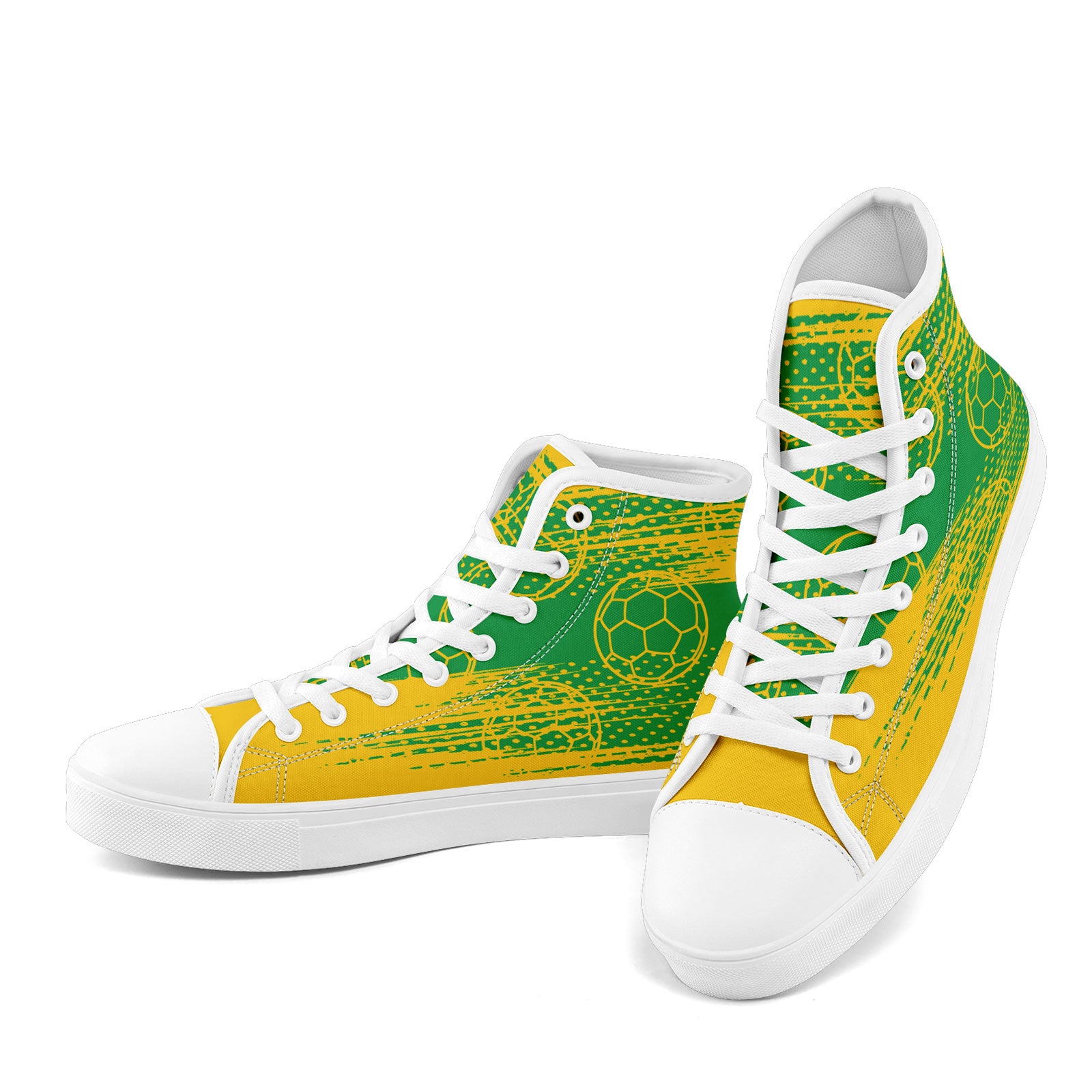 Custom 2026 World Cup Brazil Sneakers DIY Country Flag Running Shoes Lightweight Sport Shoes Gift for Football Fans Personalized Team Name and Logo FN024-F027092-5