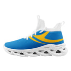 Custom Blue Los Angeles Football Jersey and Sports Shoes Combo Offer Personalized Combo ZH-D025008-24