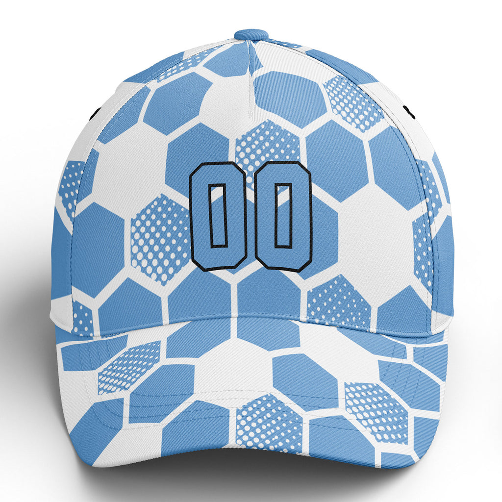 Personalized 2026 Argentina Soccer Fan Hat - Add Your Name & Design Custom 2026 Football Tournament Hat YW061-F027088-1