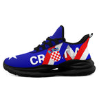 Custom Croatia 2026 World Cup Sneakers DIY Country Flag Running Shoes Lightweight Sport Shoes Gift for Football Fans Personalized Team Name and Logo FN079-F009105-4