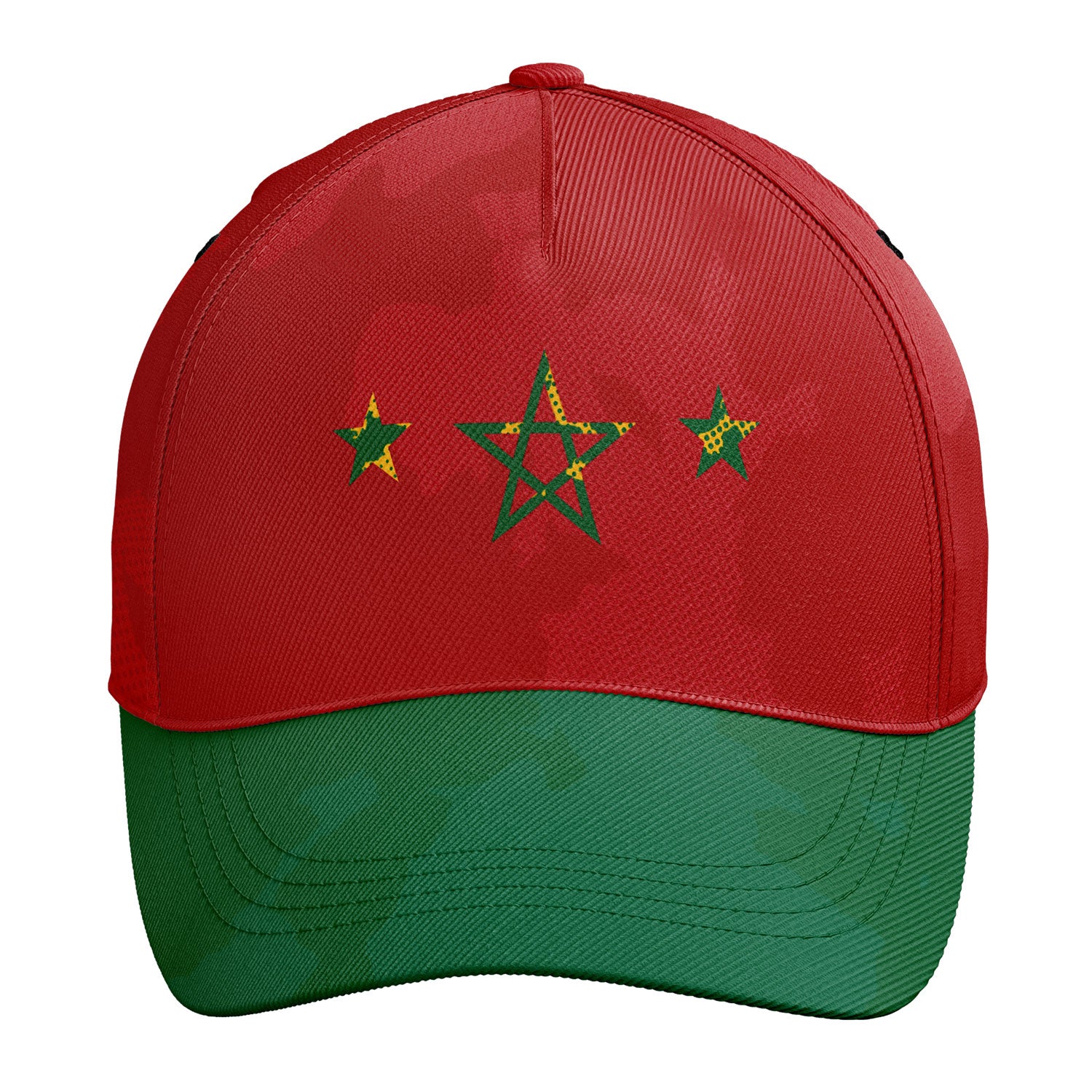 Personalized 2026 Morocco Soccer Fan Hat - Add Your Name & Design Custom 2026 Football Tournament Hat YW061-F009128-3