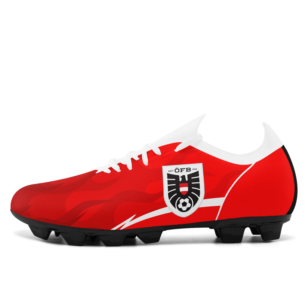 Custom Austria 2026 World Cup Sneakers DIY Country Flag Running Shoes Lightweight Sport Shoes Gift for Football Fans Personalized Team Name and Logo SC02-F020029-5