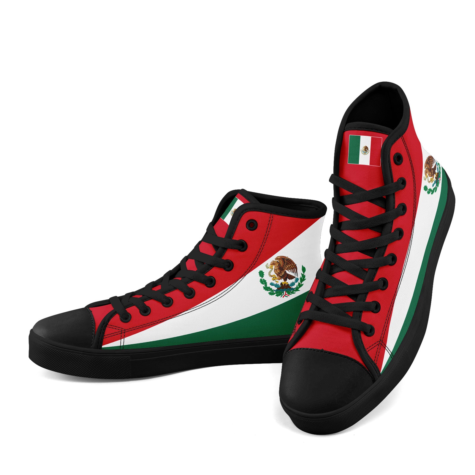 Custom 2026 World Cup Mexico Sneakers DIY Country Flag Running Shoes Lightweight Sport Shoes Gift for Football Fans Personalized Team Name and Logo FN024-F023059-4