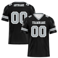 Custom Black Las Vegas Personalized Authentic Football Jersey FBJ02-D025033-23