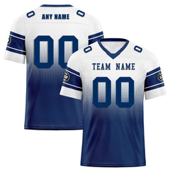 Custom White Blue Indianapolis Football Jersey and Hat Combo Offer Personalized Combo ZH-D020326-14