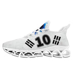 Custom South Korea 2026 World Cup Sneakers DIY Country Flag Running Shoes Lightweight Sport Shoes Gift for Football Fans Personalized Team Name and Logo FN003XD-F009063-1