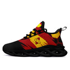 Custom 2026 World Cup Spain Sneakers DIY Country Flag Running Shoes Lightweight Sport Shoes Gift for Football Fans Personalized Team Name and Logo FN003-F023082-4
