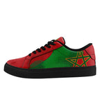 Custom Morocco 2026 World Cup Sneakers DIY Country Flag Running Shoes Lightweight Sport Shoes Gift for Football Fans Personalized Team Name and Logo FN023-F009097-4
