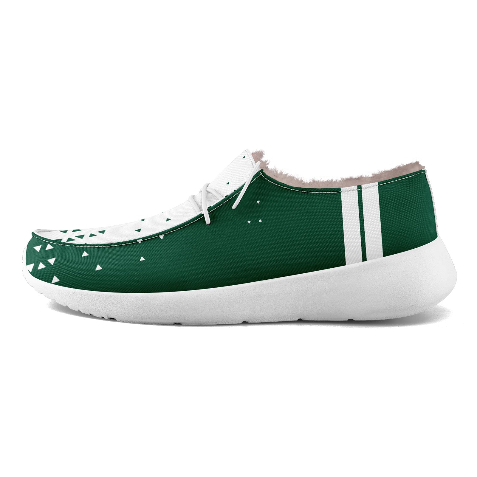 Custom Green White New York Shoes Personalized Sneaker FN042-D020279-28
