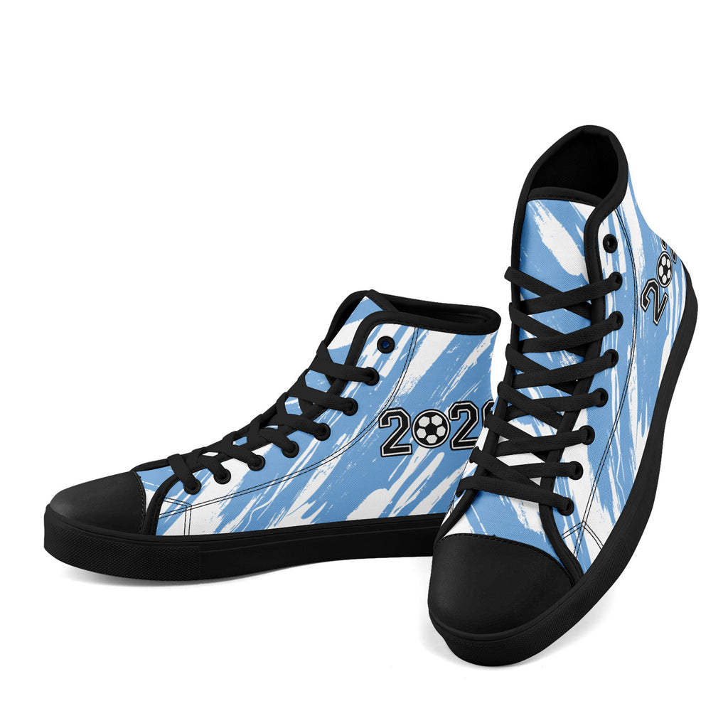 Custom 2026 World Cup Argentina Sneakers DIY Country Flag Running Shoes Lightweight Sport Shoes Gift for Football Fans Personalized Team Name and Logo FN024-F027093-3