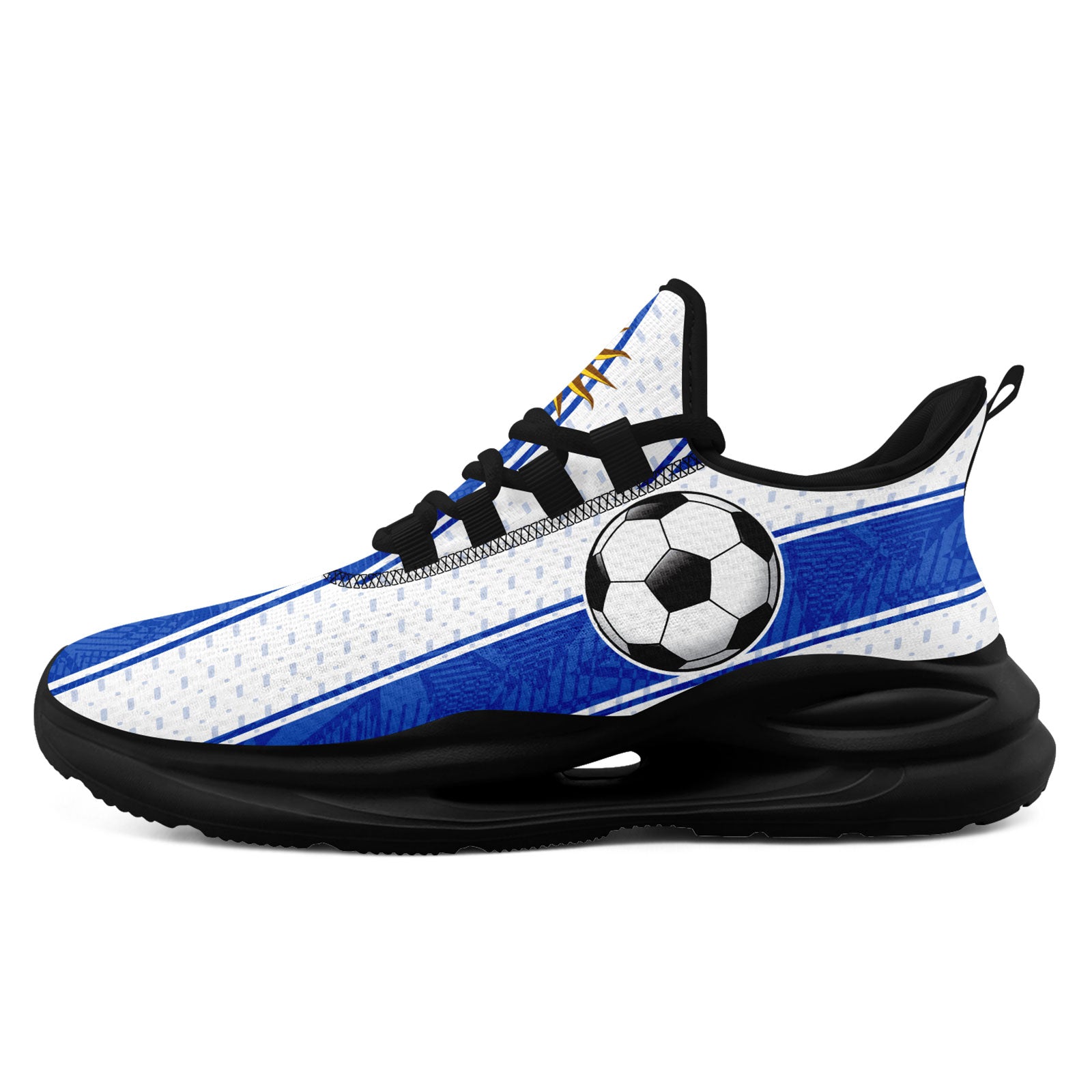 Custom Uruguay 2026 World Cup Sneakers DIY Country Flag Running Shoes Lightweight Sport Shoes Gift for Football Fans Personalized Team Name and Logo FN079-F009082-3