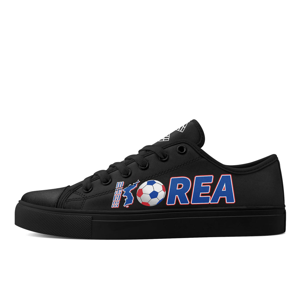 Custom South Korea 2026 World Cup Sneakers DIY Country Flag Running Shoes Lightweight Sport Shoes Gift for Football Fans Personalized Team Name and Logo FN027-F009081-5