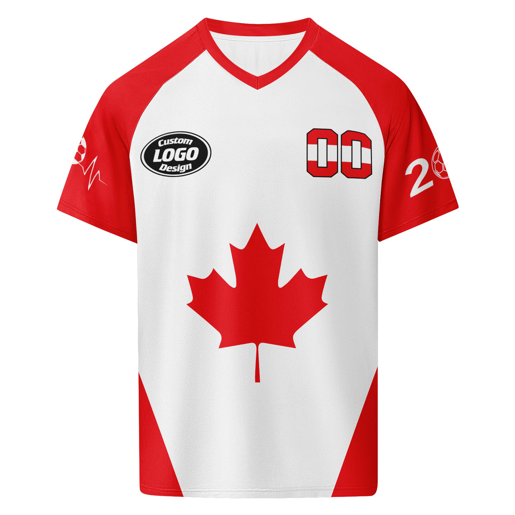 Custom Canada 2026 World Cup Football Shirt Customized Soccer Jersey for Fans Add Your Name & Number FZ190-F023094-4