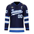 Custom Blue Personalized Hockey Jersey HCKJ01-D0a70d9