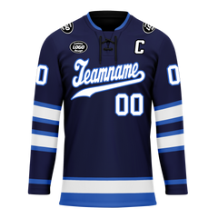 Custom Blue Personalized Hockey Jersey HCKJ01-D0a70d9