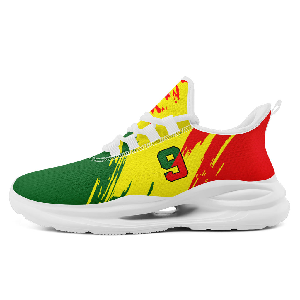 Custom 2026 World Cup Portugal Sneakers DIY Country Flag Running Shoes Lightweight Sport Shoes Gift for Football Fans Personalized Team Name and Logo FN079-F023086-6