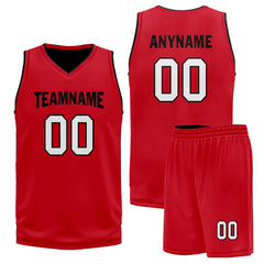 Custom Red City Edition Personalized Sports Uniform Authentic Basketball Jersey BBJ01-D06101-16