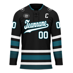 Custom Black Personalized Hockey Jersey HCKJ01-D0a70d0