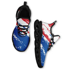 Custom South Korea 2026 World Cup Sneakers DIY Country Flag Running Shoes Lightweight Sport Shoes Gift for Football Fans Personalized Team Name and Logo FN003-F009130-2