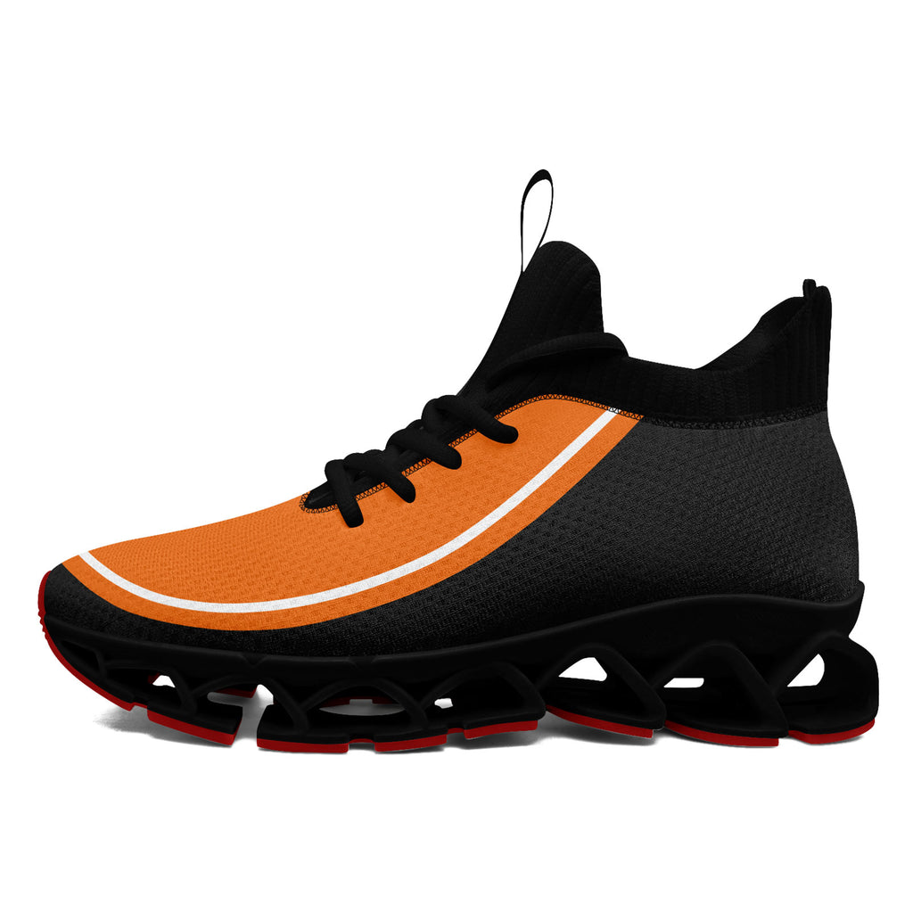 Custom Orange Dark Gray Maxsoul Shoes Personalized Sneaker FN030XD-D020388-4