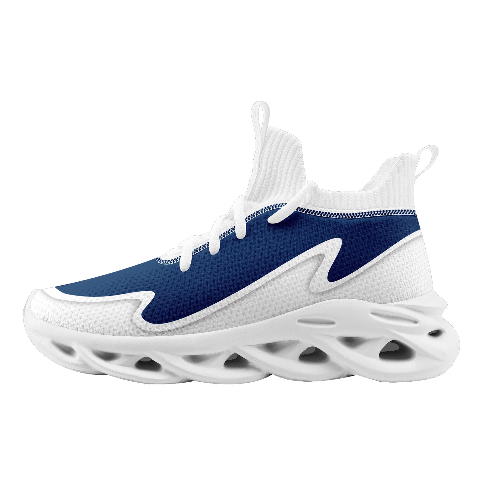 Custom Blue White Maxsoul Shoes Personalized Sneaker FN030A-E020011-20