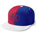 Custom Blue Red New York MaxSoul Shoes and Hat Combo Offer Personalized Combo ZH-D028017-18