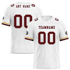 Custom White Washington Personalized Authentic Football Jersey FBJ02-D020263-31